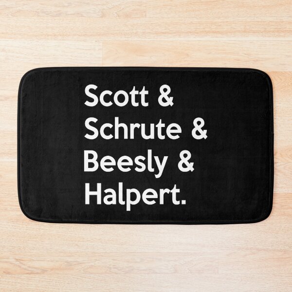 Item preview, Scott, Schrute, Beesly, Halpert designed and sold by MudazStore.
