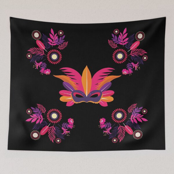 Item preview, Carnival Brazilian Throw Blanket designed and sold by Artezia.