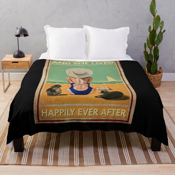 Item preview, Just A Girl Loves Books And She Lived Happily Ever After designed and sold by Cooper73.