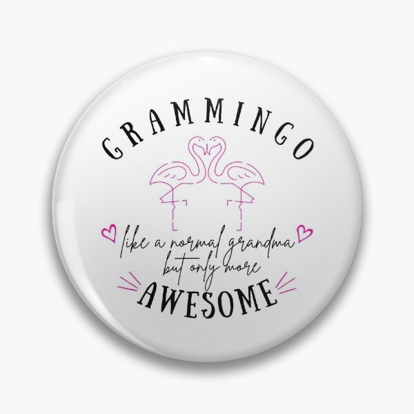 Item preview, Grammingo Like A Normal Grandmom But Only More Awesome designed and sold by Vibing-Right.