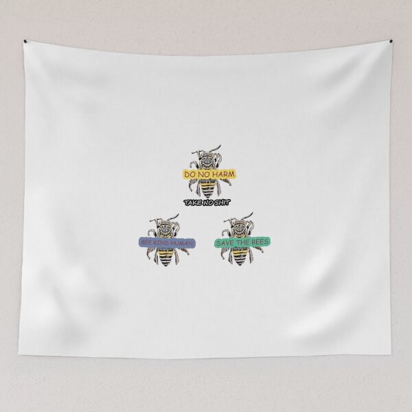 Item preview, Bees sticker pack _ Save the Bees - Nature - Save the Bees Decals- do no harm designed and sold by Rexoo.