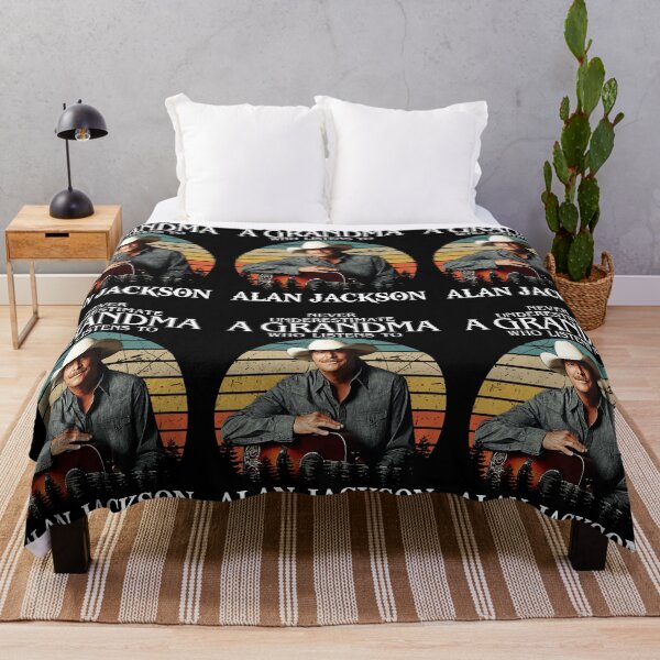 Item preview, Never Underestimate A Grandma Who Listens to Alan designed and sold by VanessaChap.