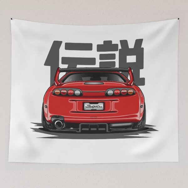 Item preview, The Legend Supra MK-4 (Red Candy) designed and sold by JioojiProject.