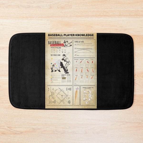 Item preview, Baseball Player Knowledge Poster, Baseball Wall Decor designed and sold by cevyl49.