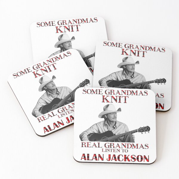 Item preview, Some Grandmas Knit Real Grandmas Listen to Jackson Black designed and sold by VanessaChap.