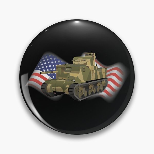 Item preview, Patriotic M3 Lee / Grant American WW2 Tank  designed and sold by NorseTech.