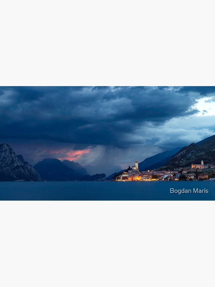 Thumbnail 7 of 7, Framed Art Print, When night falls designed and sold by ticeru.