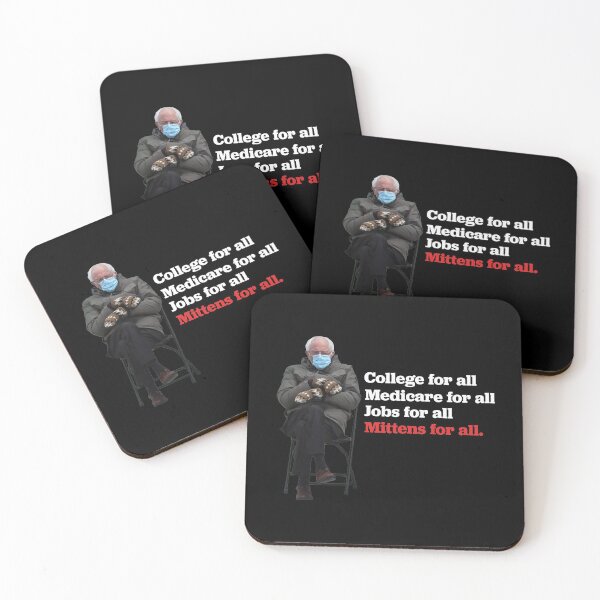 Item preview, College Medicare Jobs Mittens For All - Bundled Up Bernie Meme designed and sold by BeerBro-Designs.