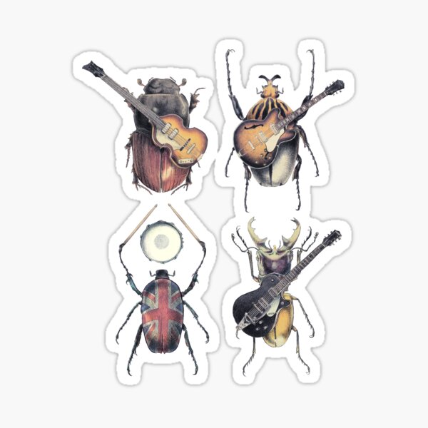 Meet the Beetles Sticker