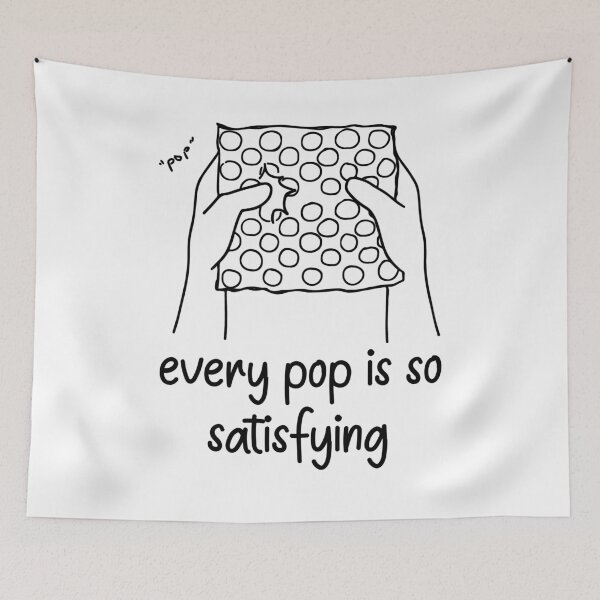 Item preview, Bubbles Every Pop Is So Satisfying - Funny Best Gift Ideas For Family Bubbles Lover designed and sold by NDTStore.