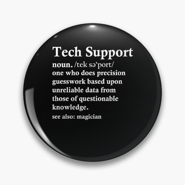 Item preview, Funny Tech Support Definition sysadmin designed and sold by woodesigner.