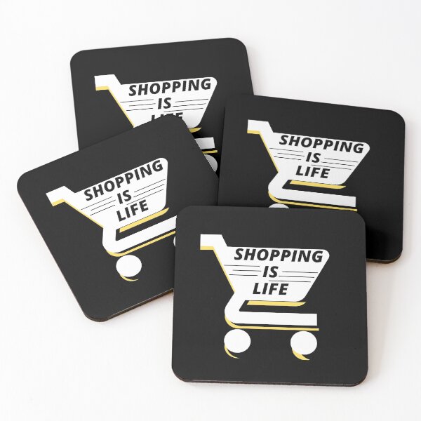 Item preview, Shopping is Life.  designed and sold by JockArts.