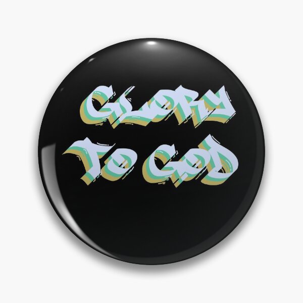 Item preview, Glory To God Graffiti Text Multicolor 5 designed and sold by everything4eva.