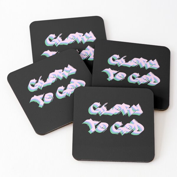 Item preview, Glory To God Graffiti Text Multicolor 6 designed and sold by everything4eva.