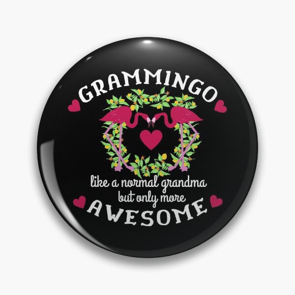Item preview, Grammingo Like A Normal Grandmom But Only More Awesome designed and sold by Vibing-Right.