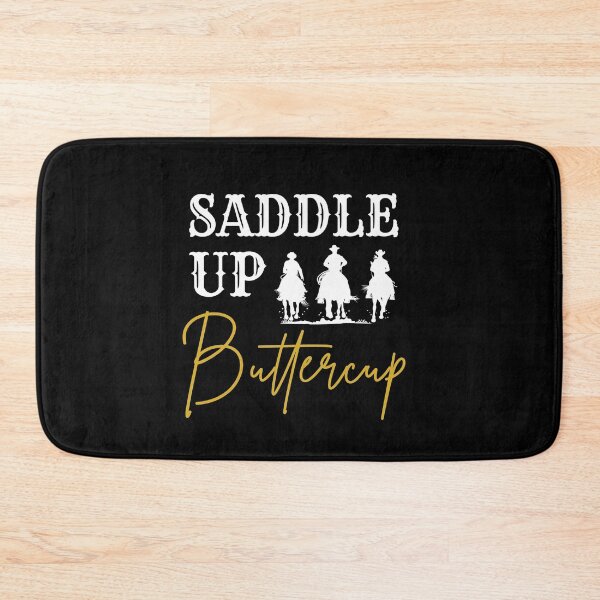 Item preview, Saddle Up Buttercup - Western Cowboy Cowgirl Rodeo designed and sold by silverhexagon.