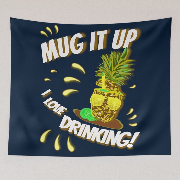 Item preview, mug it up, I love drinking designed and sold by vibeno1.