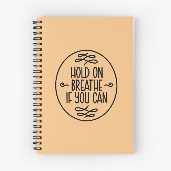 Item preview, Hold on, breathe if you can designed and sold by letterbrighter.