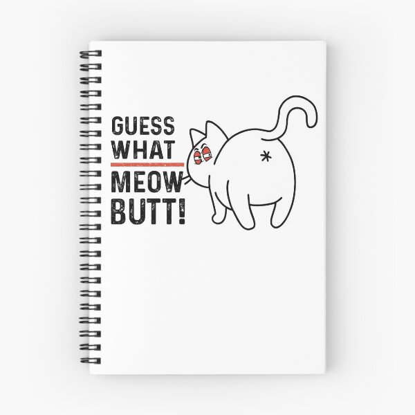 Item preview, Funny Cat - Guess What - Meow BUTT! - Funny Best Cat Lovers Gifts designed and sold by NDTStore.