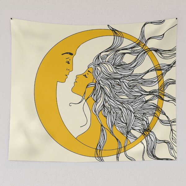 Item preview, Sun and Moon | Bohemian Design  designed and sold by innexciumtab.