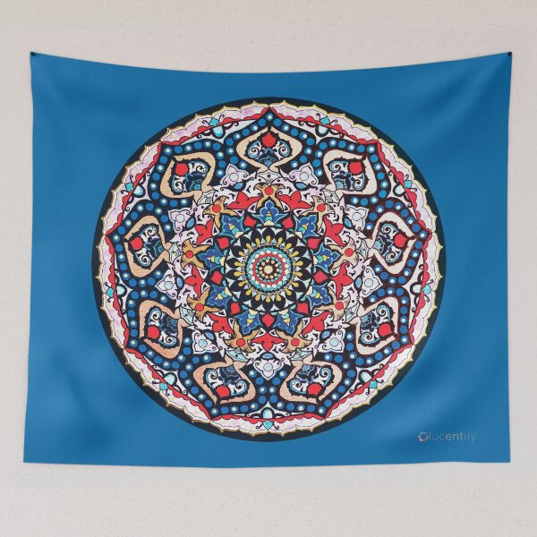 Artikelvorschau, Sufi Whirling (Sommertanz) Mandala entworfen und verkauft von Lucentart.