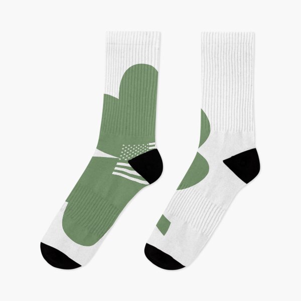 Item preview, Shamrock American Flag - Happy St. Patrick's Day designed and sold by LolasTees.