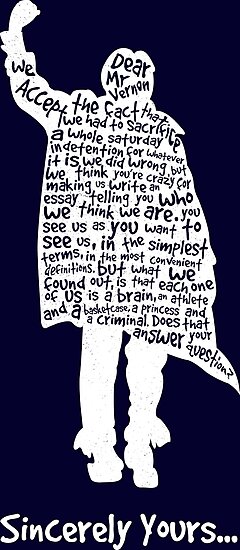 The Breakfast Club Sincerely Yours White Photographic Prints By The Breakfast Club Sincerely Yours White