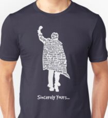 The Breakfast Club - Sincerely Yours - White Unisex T-Shirt