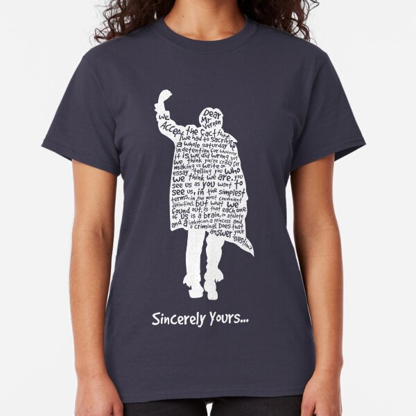 The Breakfast Club - Sincerely Yours - White Classic T-Shirt