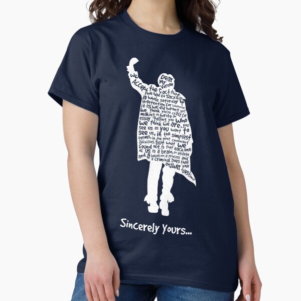 Item preview, The Breakfast Club - Sincerely Yours - White designed and sold by WASABISQUID.