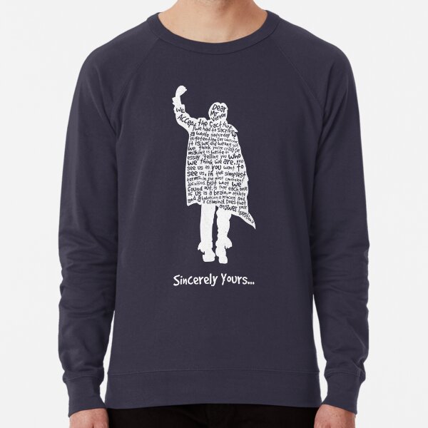 The Breakfast Club - Sincerely Yours - White Lightweight Sweatshirt