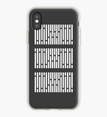 star wars hallway panels iPhone Case