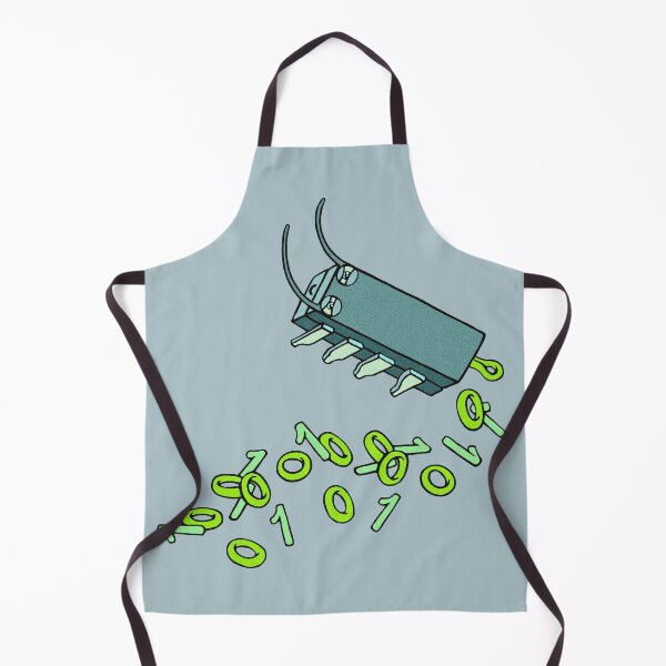 Item preview, Microchip Binary Bit Poop designed and sold by sandpiperstudio.