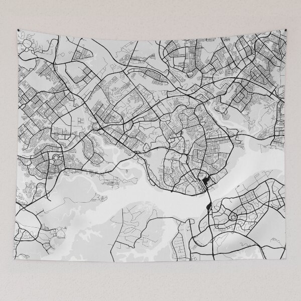 Item preview, Johor Bahru City Map of Malaysia - Light designed and sold by deMAP.