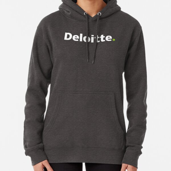Deloitte Global Audit Consulting Financial Pullover Hoodie