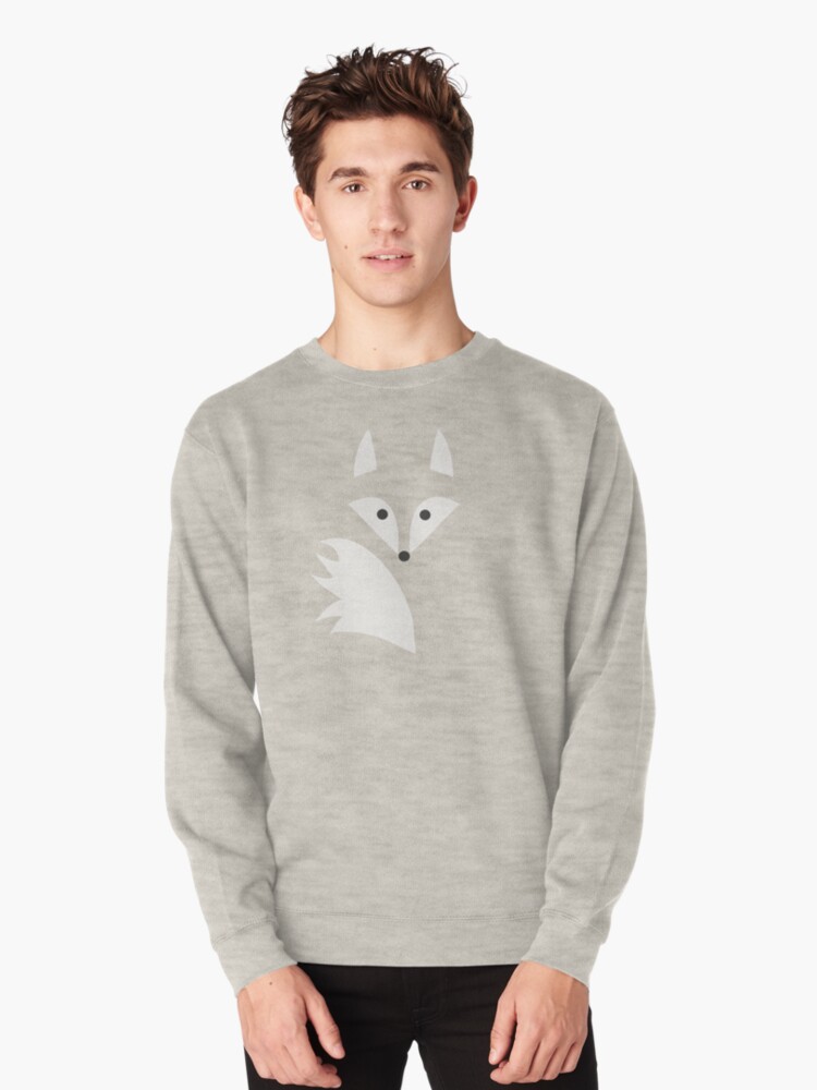 white fox sweatshirt