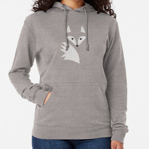 white fox sweatshirt