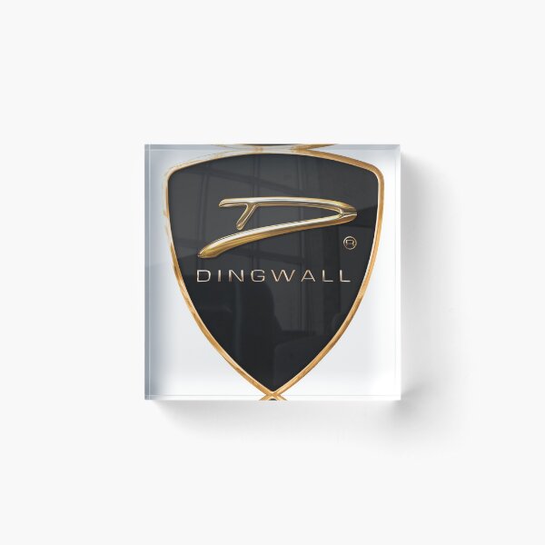 Dingwall Guitars Acrylic Block