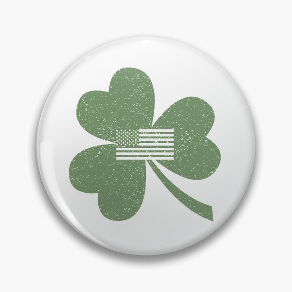 Item preview, Vintage Shamrock American Flag - Happy St. Patrick's Day designed and sold by LolasTees.