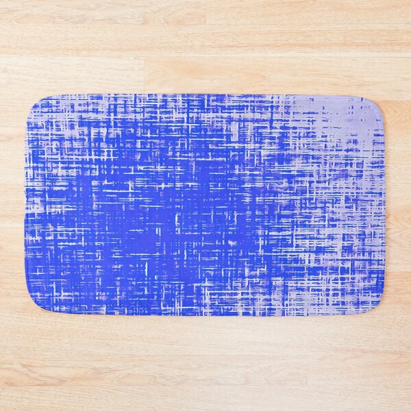 Item preview, Distressed Blue Lines On Pale Grey Background Abstract Art designed and sold by taiche.