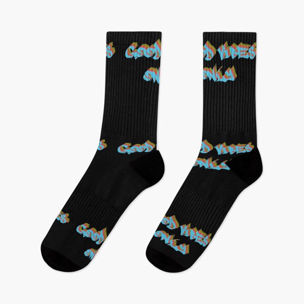 Item preview, Good Vibes Only Graffiti Text Multicolor 2 designed and sold by everything4eva.