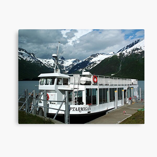 Item preview, MV Ptarmigan tour boat, Portage Lake, Alaska designed and sold by FranWest.