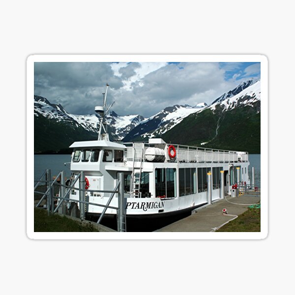 Item preview, MV Ptarmigan tour boat, Portage Lake, Alaska designed and sold by FranWest.