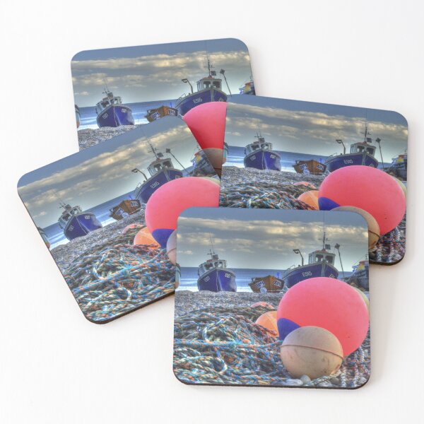 Item preview, Boats on the beach designed and sold by hawkie.
