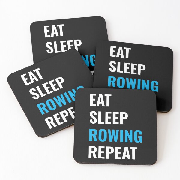 Item preview, Eat Sleep Row Repeat designed and sold by TINASTORESHOPE.