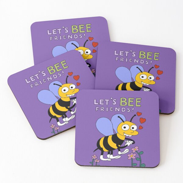 Item preview, - let's bee friends! designed and sold by hungrykate.