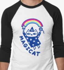 MAGICAT Men's Baseball ¾ T-Shirt