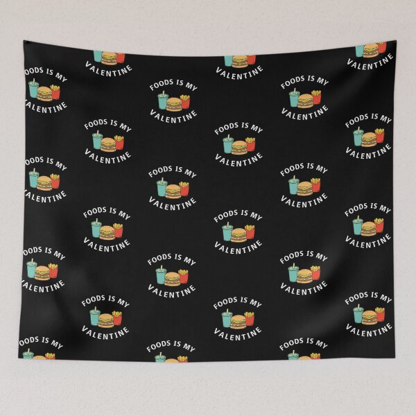 Item preview, FOODS IS MY VALENTINE designed and sold by Alessandro Portavoce.