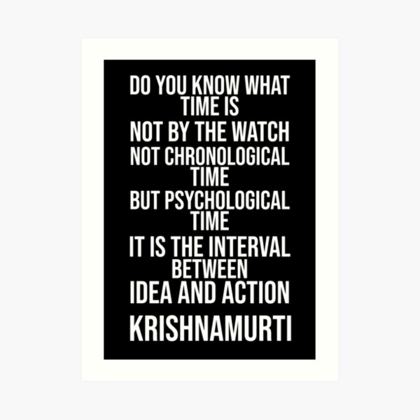 Krishnamurti Art Prints Redbubble