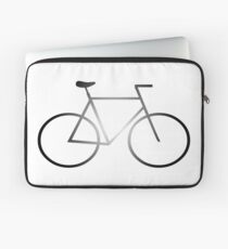 Bike - white Laptop Sleeve